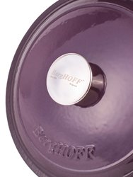 Neo 7Qt Cast Iron Round Covered Dutch Oven - Purple