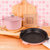 Neo Cast Iron 3Pc Cookware Set, 3Qt Covered Dutch Oven & 10" Fry Pan - Pink