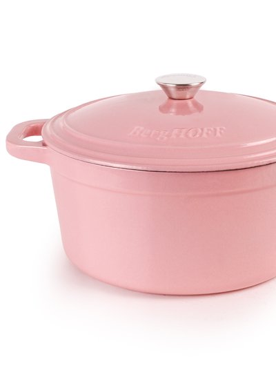 BergHOFF Neo Cast Iron 7qt. Round Dutch Oven 11" with Lid - Pink product