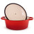 Neo Cast Iron 8qt. Oval Dutch Oven 13" With Lid, Red