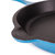 Neo Cast Iron Set 3pc Blue (3qt Cast Iron Covered Stockpot, 10" Cast Iron Fry Pan)