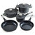 Phantom 8Pc Nonstick Ceramic Cookware Set, Recycled