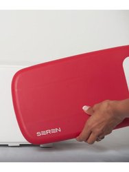 Seren Side Loading Toaster with Red Panel