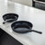 Stone+ 2pc Nonstick Ceramic Fry Pan Set, Recycled