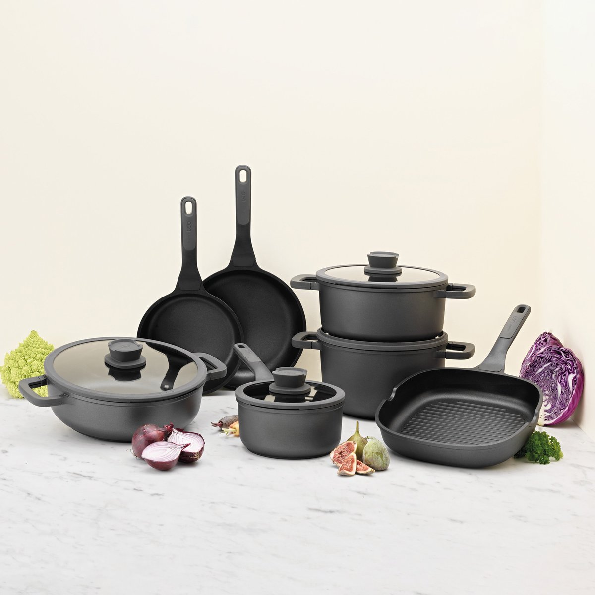 Non-Stick Saute Pans With Lid - Berghoff