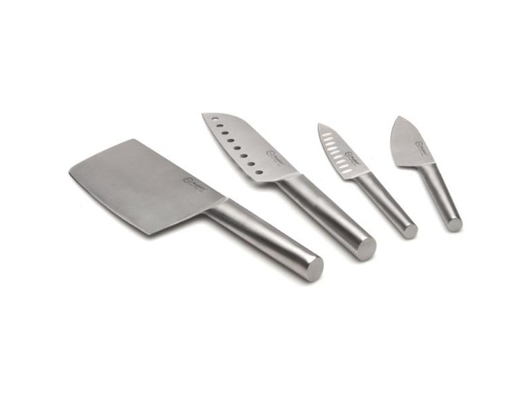 Straight 4Pc Santoku Knife Set