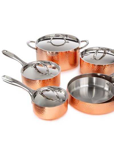 BergHOFF Vintage Collection 10Pc Copper Cookware Set, Hammered product