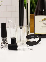 Wine Connoisseur 5Pc Wine Opener Set with Chill Stick