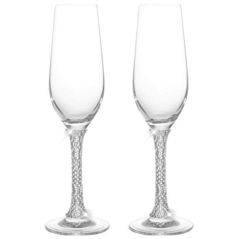 Champagne Glasses Set of 2 