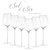 Classic White Wine Glass, Set Of 6