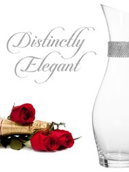 Elegant Wine Decanter - Glass Pitcher And Carafe