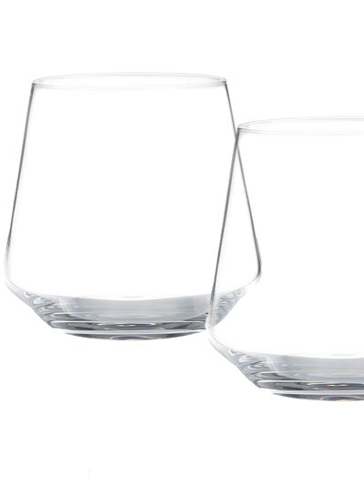 Berkware Lowball Whiskey Glasses - Classic Old Fashioned 10oz Drinking Tumblers - Bar Glass Rocks Whisky product