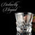 Lowball Whiskey Glasses - Modern Square Top Design - Set of 4