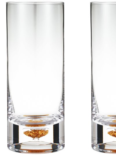 Berkware Lowball Whiskey Glasses With Unique Embedded product