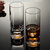 Lowball Whiskey Glasses With Unique Embedded