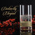 Luxurious Highball Cocktail Glasses - Sparkling "Rhinestone Diamond" Studded Collins Glass - Set of 6