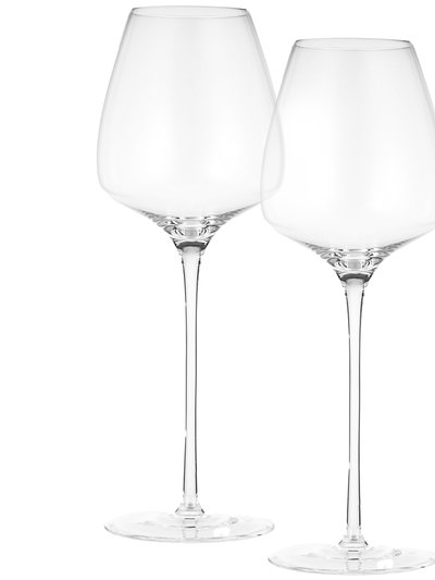 Berkware Premium Crystal Wine Glasses - Set of 4 White Wine Glasses product