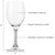 Set of 2 Crystal Wine Glasses - Elegant Silver tone Studded Long Stem