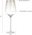 Wine Glasses - Luxury Crystal Long Stem Toasting Glasses - Set of 4