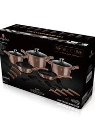 17-Piece Kitchen Cookware Set