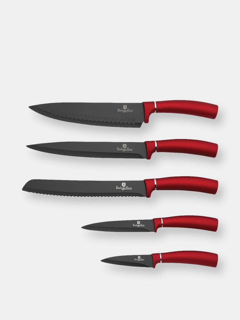 6-Piece Knife Set With Magnetic Holder