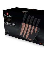 6-Piece Knife Set With Magnetic Holder