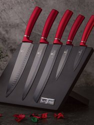 6-Piece Knife Set With Magnetic Holder