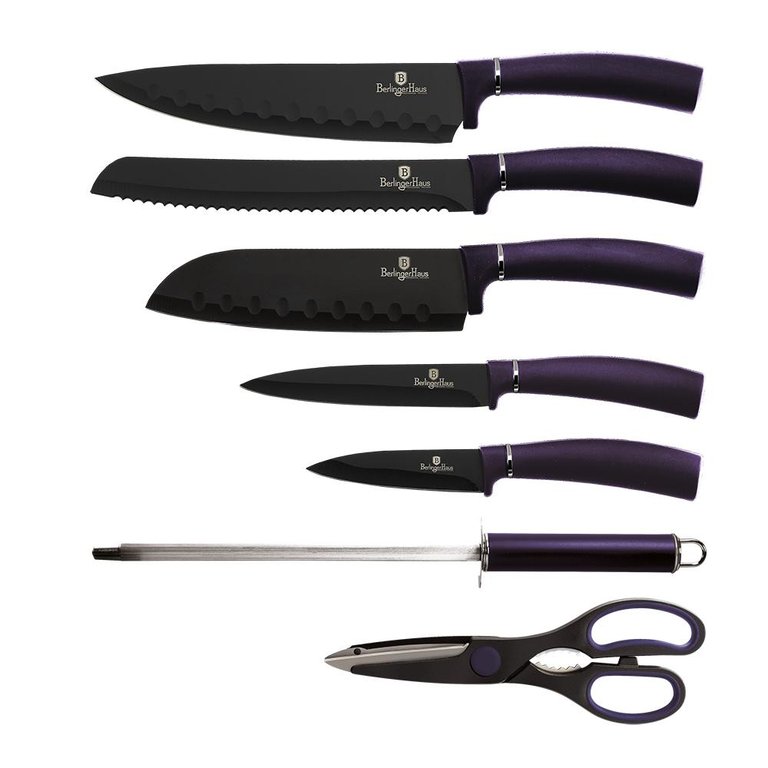 8-Piece Knife Set With Acrylic Stand