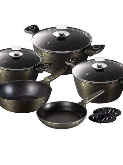 Berlinger Haus Berlinger Haus 10-Piece Kitchen Cookware Set Crystal Collection product