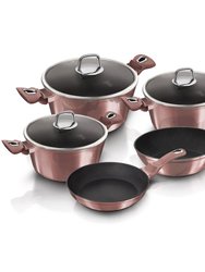 Berlinger Haus 10-Piece Kitchen Cookware Set I-Rose Collection