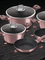 Berlinger Haus 10-Piece Kitchen Cookware Set I-Rose Collection