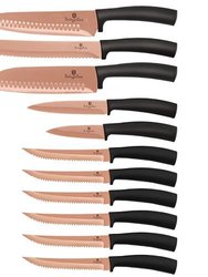 Berlinger Haus 11-Piece Knife Set Rose Gold Collection