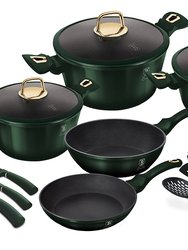 12-Piece Emerald Collection Cookware Set - Berlinger Haus - Touch of Modern