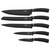 Berlinger Haus 6-Piece Knife Set w/ Magnetic Holder Carbon Pro Collection