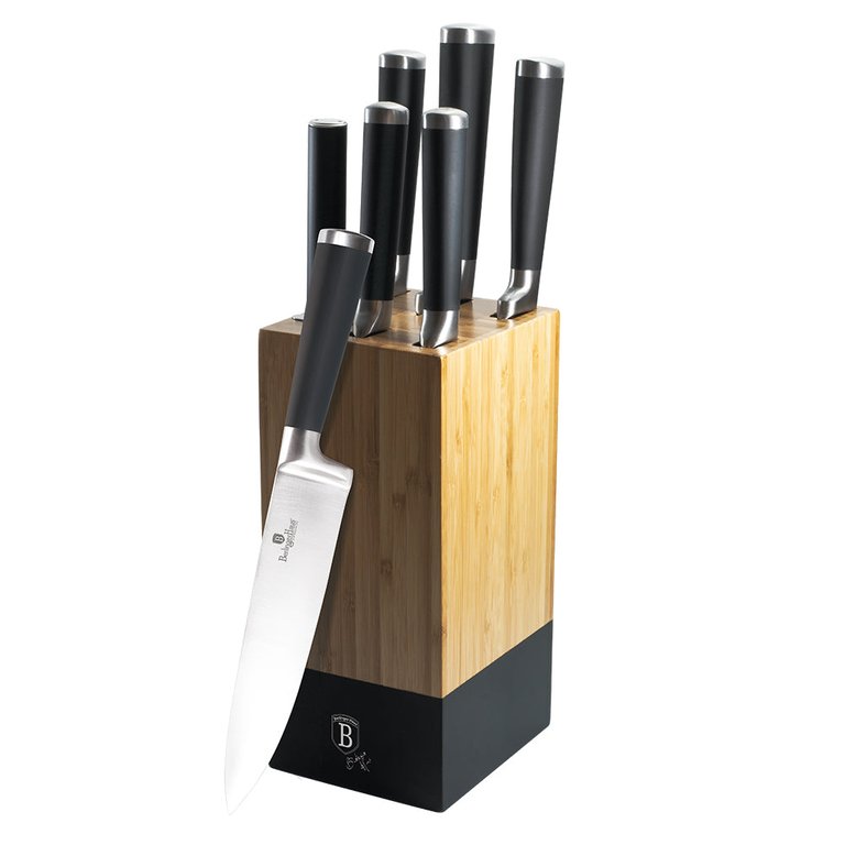 Berlinger Haus 5 Piece Kitchen Knife Set With Ergonomic Soft-touch