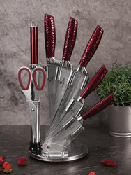 Berlinger Haus 8-Piece Kitchen Knife Set with Acrylic Stand