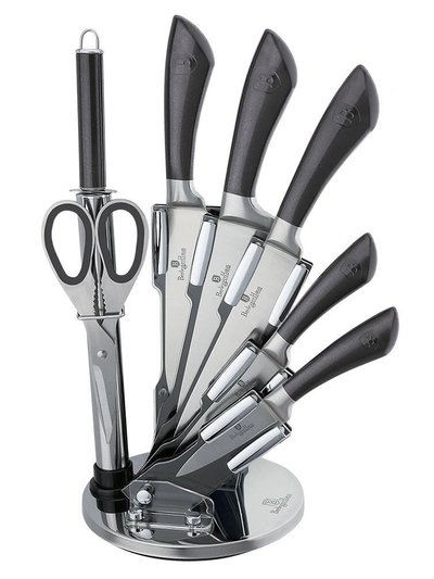 Berlinger Haus Berlinger Haus 8-Piece Knife Set w/ Acrylic Stand Aquamarine Collection product