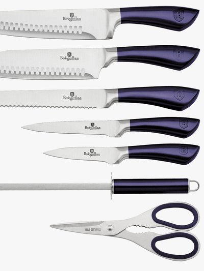 Berlinger Haus Berlinger Haus 8-Piece Knife Set w/ Acrylic Stand Black Rose Gold Collection product