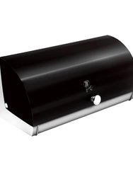 Berlinger Haus Bread Box w/ Metallic Door Black Collection