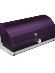 Berlinger Haus Bread Box w/ Metallic Door Purple Collection