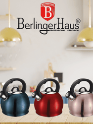 Berlinger Haus Stainless Steel Kettle 3.2 qt