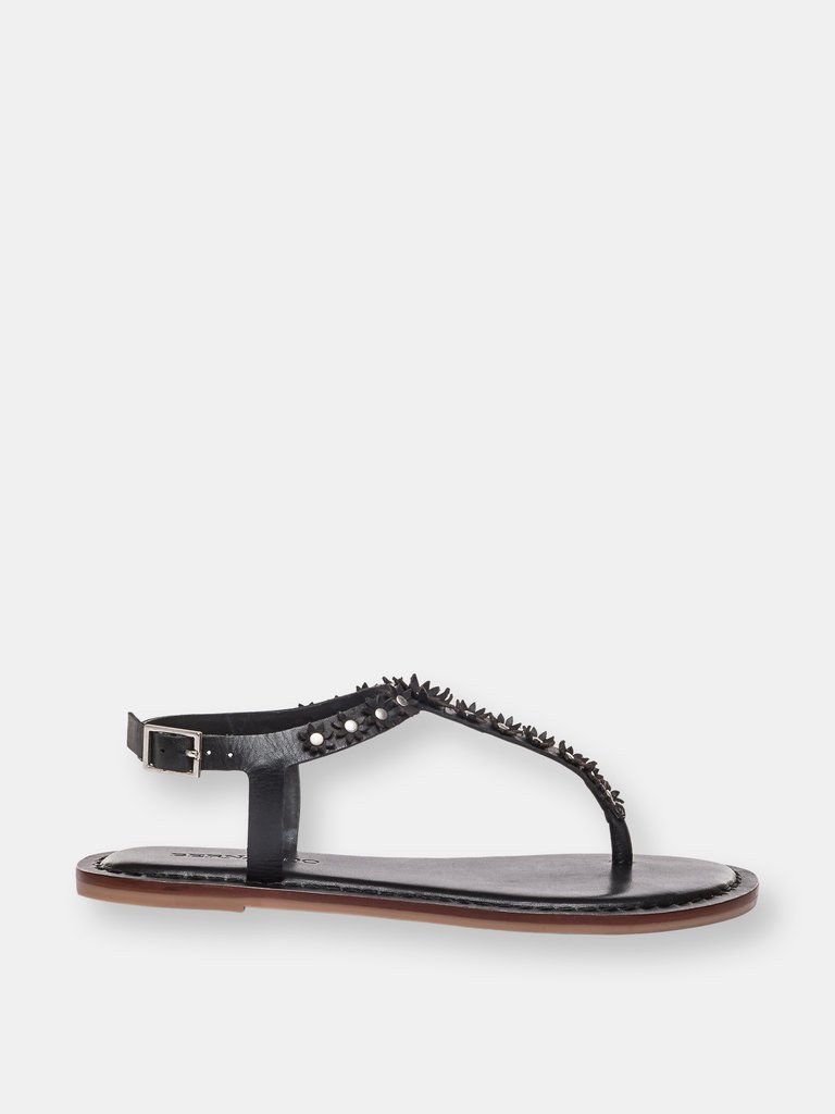 Mirabeau Sandal - Black Antique Calf