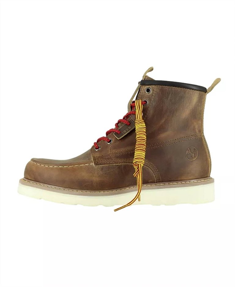 Men's 6” Moc Toe Work Boots In Honey