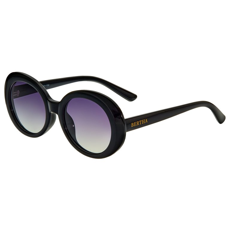 Annie Polarized Sunglasses - Cream/Black