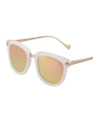 Arianna Polarized Sunglass - Clear/Brown