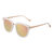 Arianna Polarized Sunglass - Clear/Brown