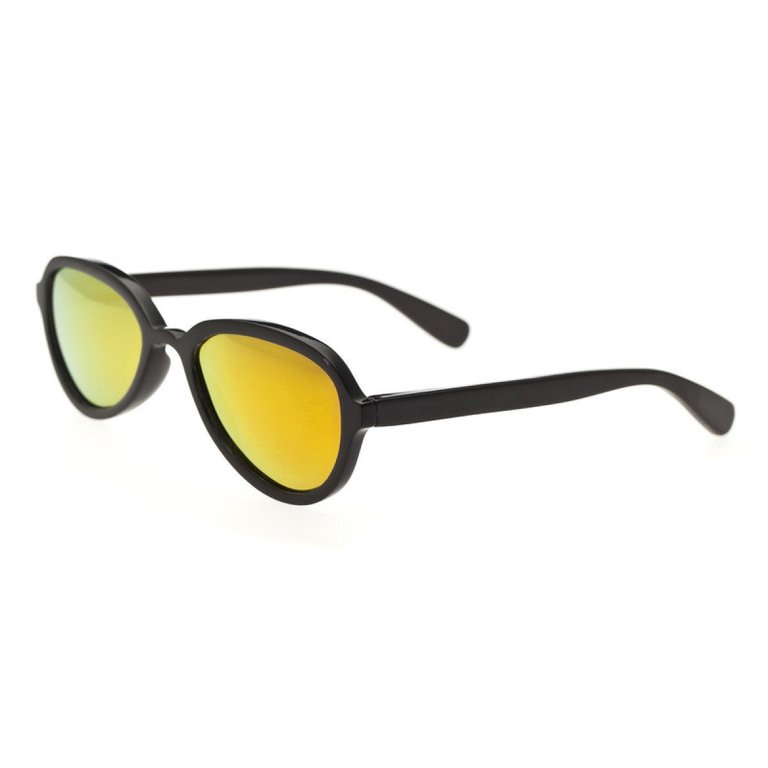 Bertha Alexa Buffalo-Horn Polarized Sunglasses