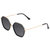 Bertha Ariana Polarized Sunglasses - Black/Black