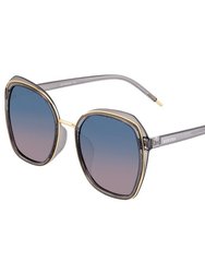 Bertha Jade Polarized Sunglasses - Grey/Blue