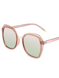 Bertha Jade Polarized Sunglasses - Pink/Rose Gold